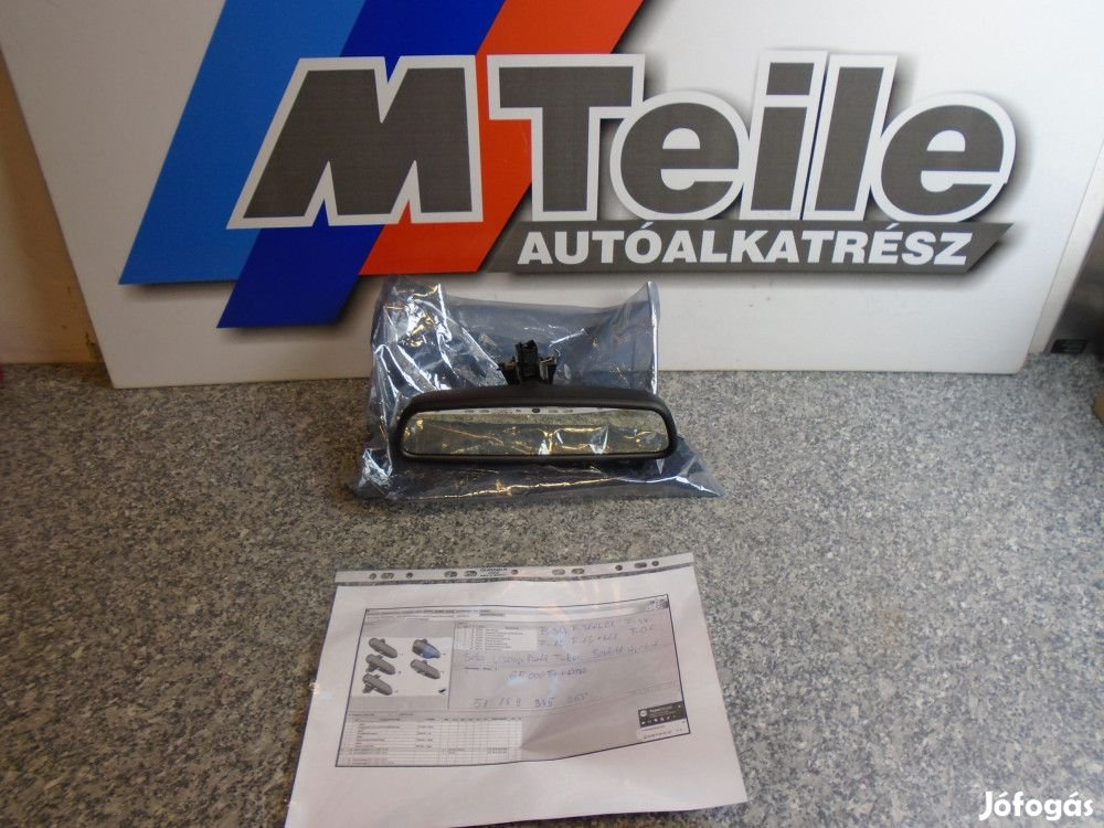 [GYÁRI ÚJSZERŰ] BMW - Belső visszapillantó tükör - 3 / 4 / 6 -os / F3